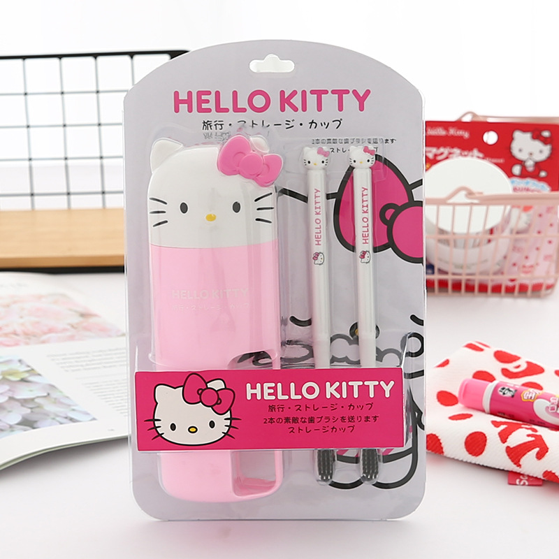 Hello Kitty Toothbrush Set Gir - Travel Accessories Gift Set review and price