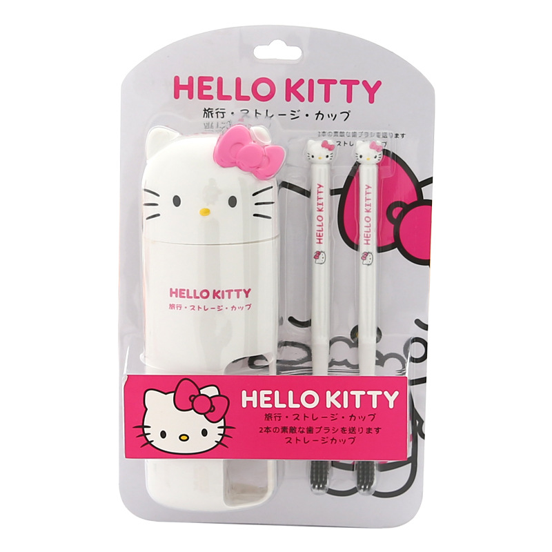 Hello Kitty Toothbrush Set Gir - Travel Accessories Gift Set review and price