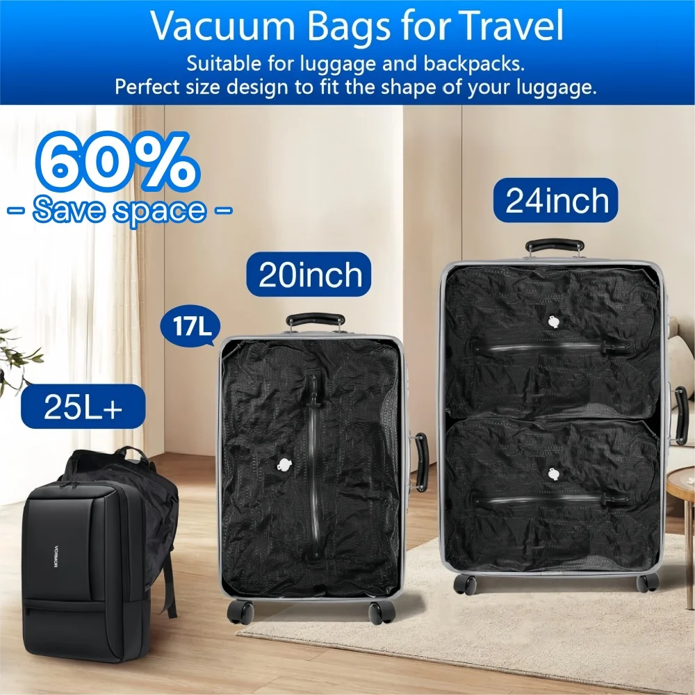 Travel Essentials Vacuum Stora - Travel Accessories Packing Cubes review and price