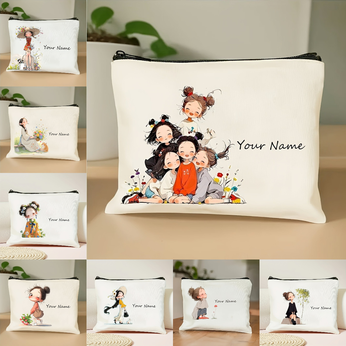 Korean-Style Anime Girl Makeup - Travel Accessories Gifts review and price
