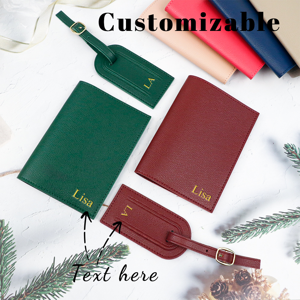 Customized letter pu leather a - Travel Accessories Gift Set review and price