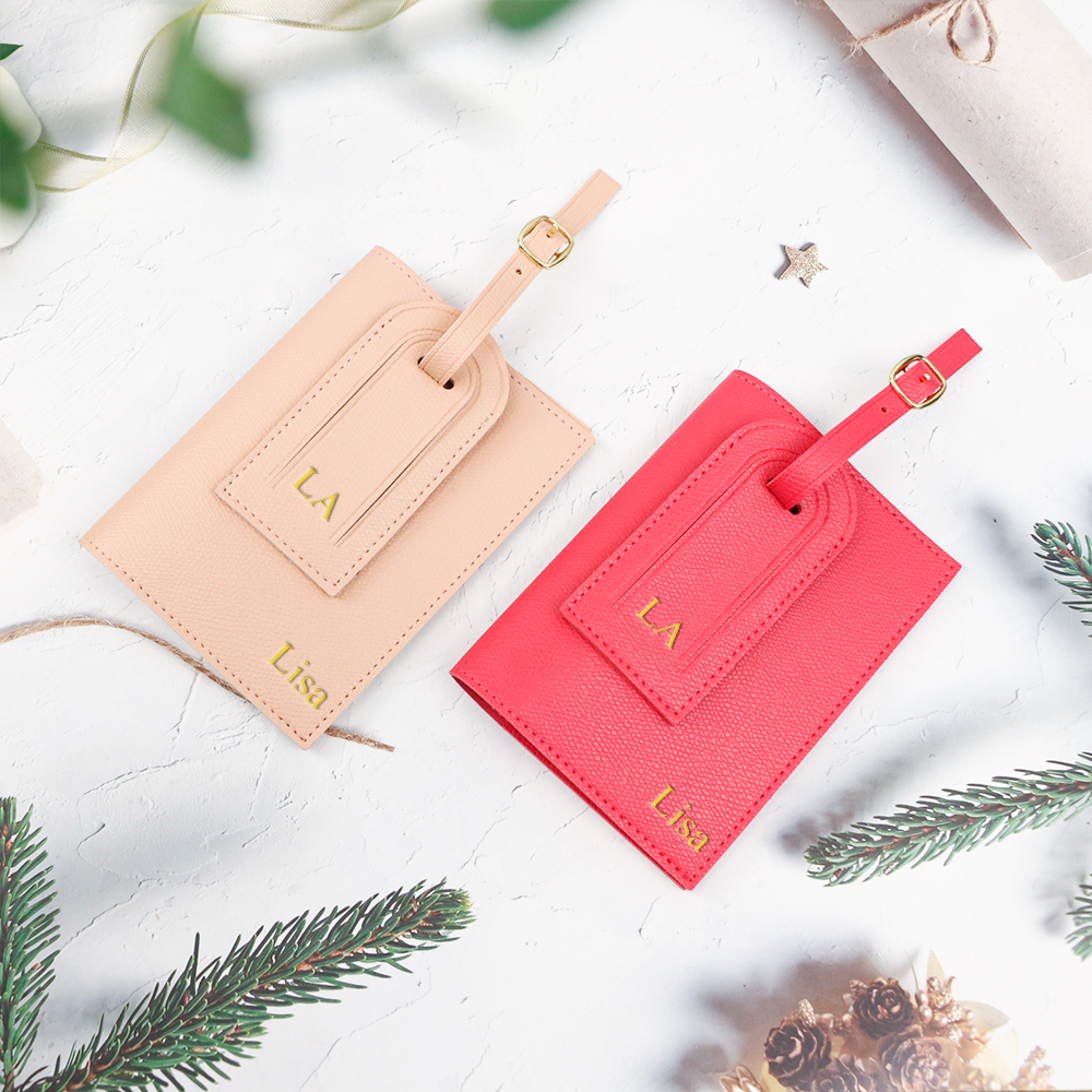 Customized letter pu leather a - Travel Accessories Gift Set review and price