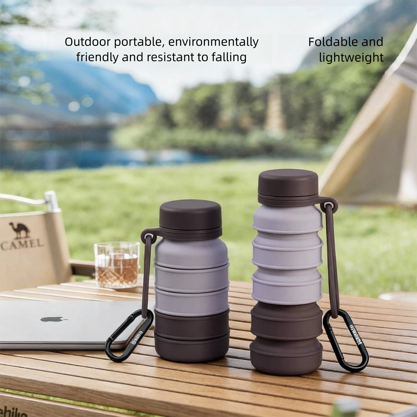 Shatterproof Collapsible Cup H - Water Bottle Collapsible review and price