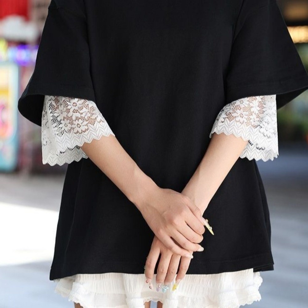 Casual Solid Color Lace Floral - Travel Accessories Unisex review and price