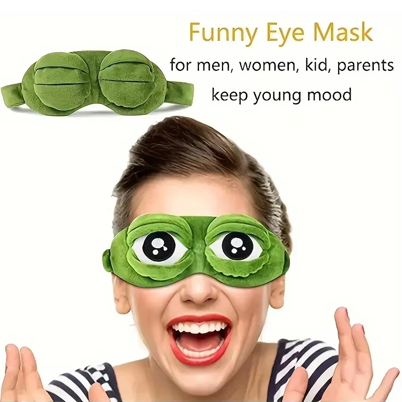 Frog shaped eye mask Party gam - Travel Accessories Gifts review and price