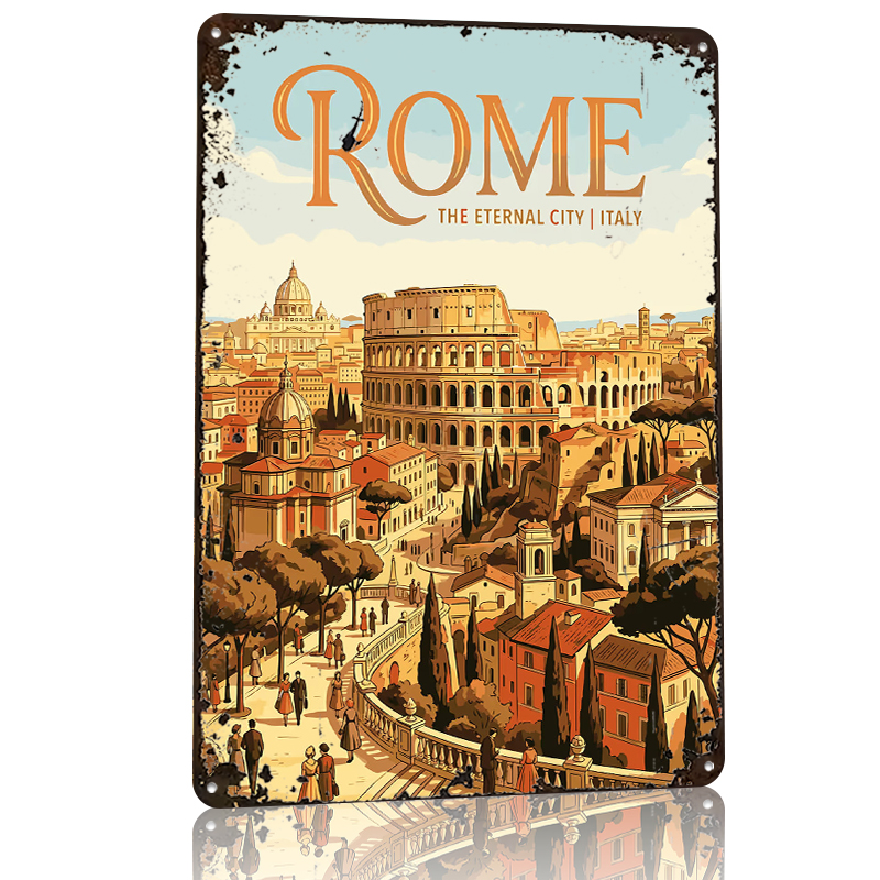 Vintage Rome Travel Printed Po - Travel Accessories Rome review and price