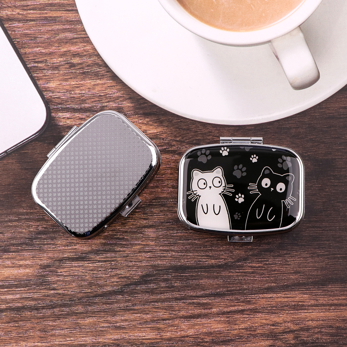 Cartoon Black And White Cat Tr - Travel Accessories Unisex review and price