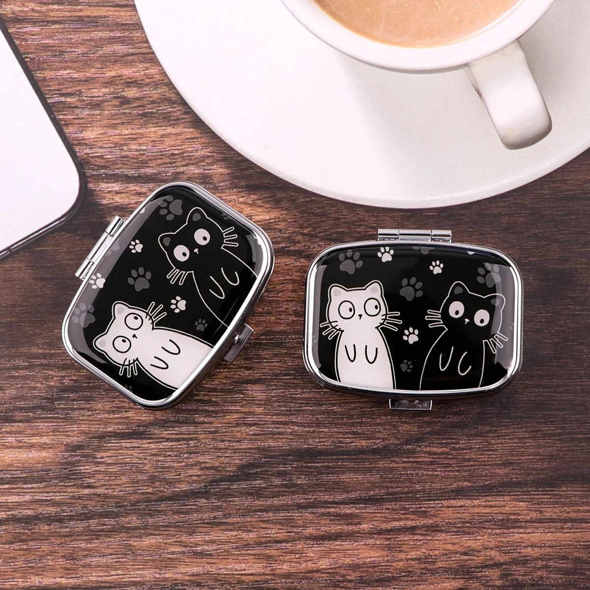 Cartoon Black And White Cat Tr - Travel Accessories Unisex review and price