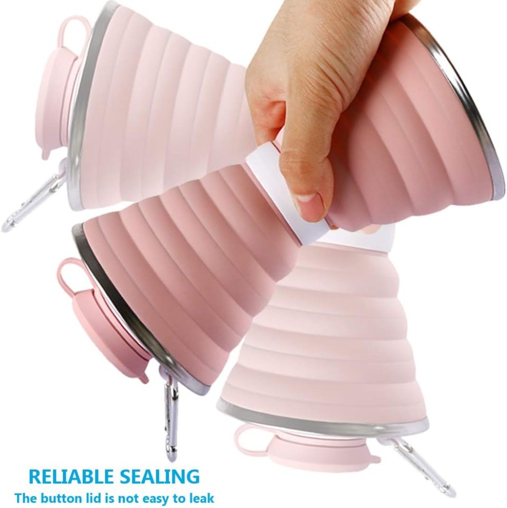 Collapsible Water Bottle, 17oz - Water Bottle Collapsible review and price