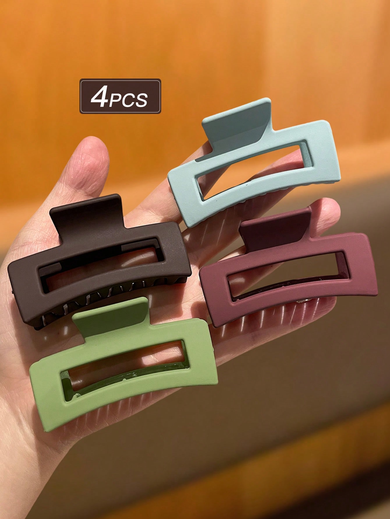 4pcs Women's Red Solid Color & - Travel Accessories As Gifts review and price