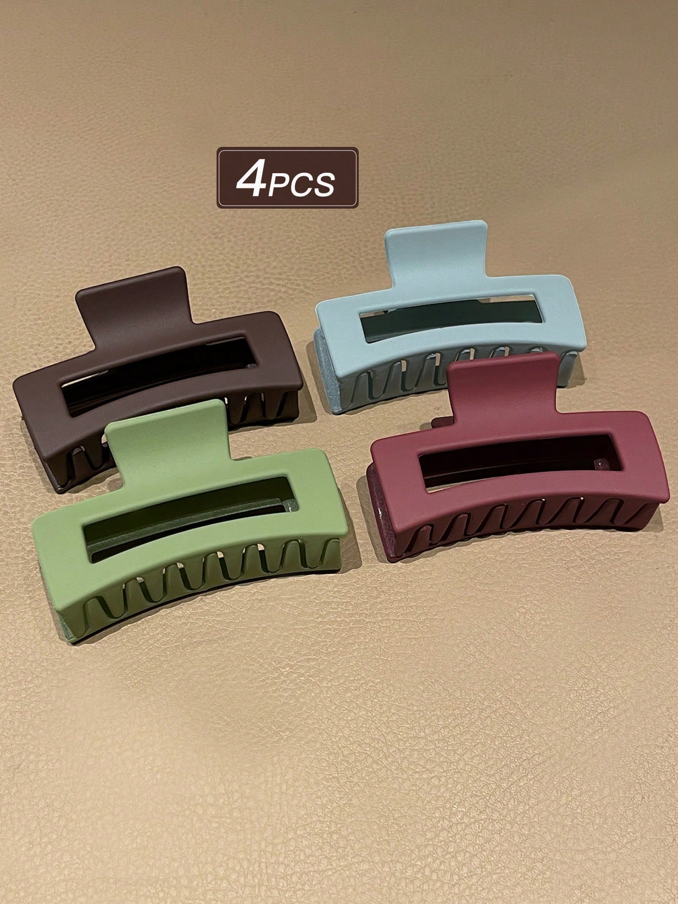 4pcs Women's Red Solid Color & - Travel Accessories As Gifts review and price