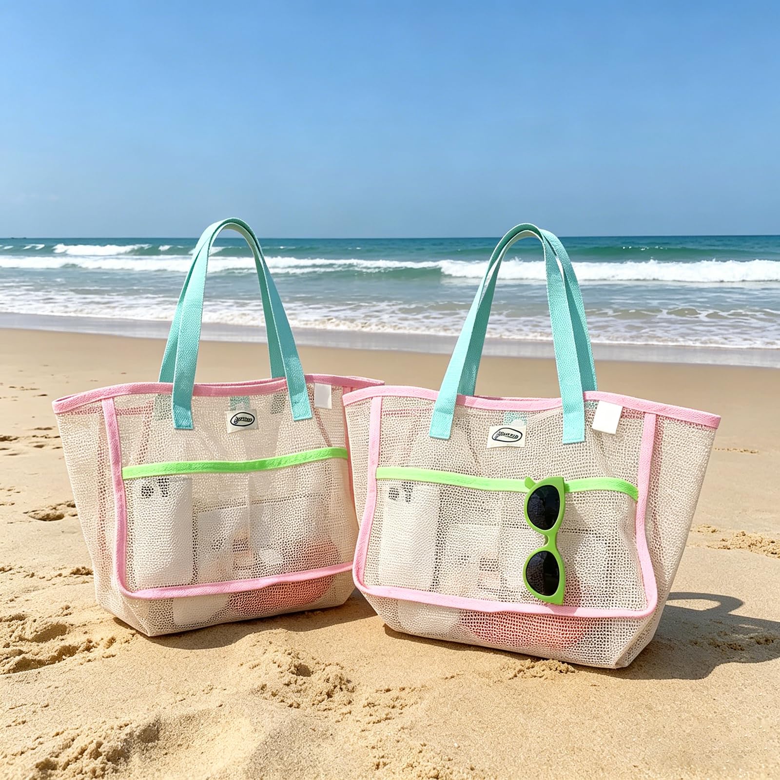 Beach Bags for Women Colorful  - Travel Accessories Gifts review and price
