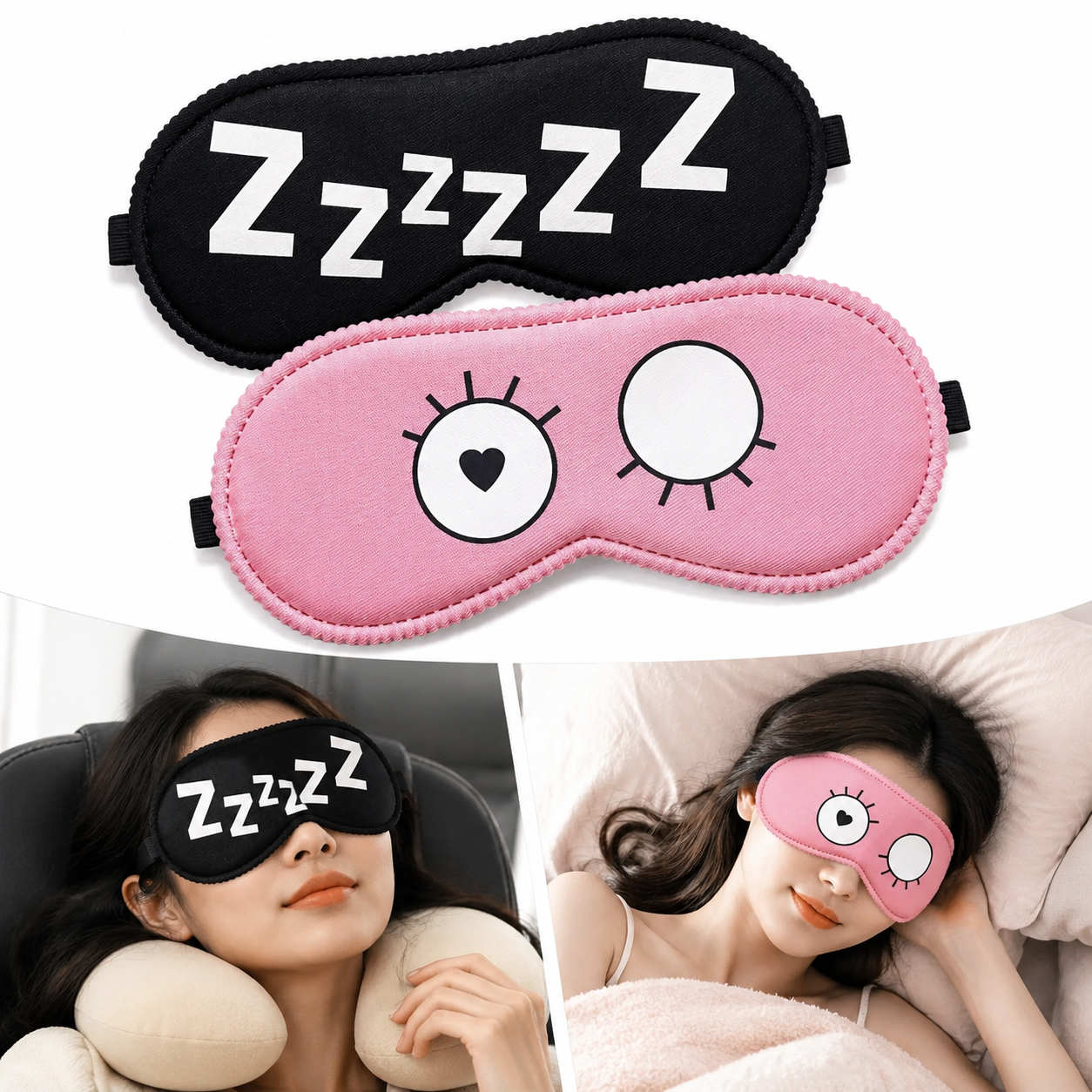 Cartoon Eye Mask. Students Wea - Travel Accessories Gifts review and price
