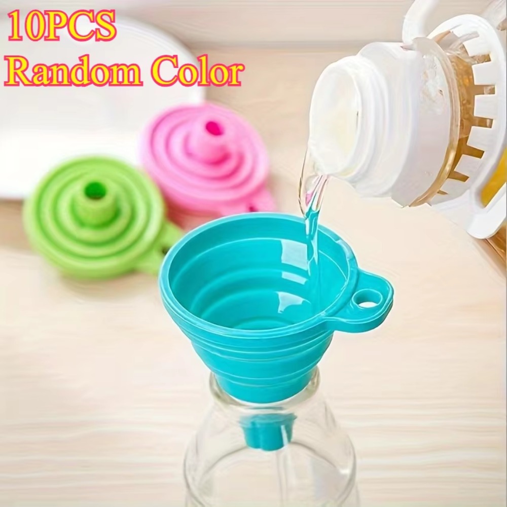 10pcs Foldable Silicone Kitche - Water Bottle Collapsible review and price