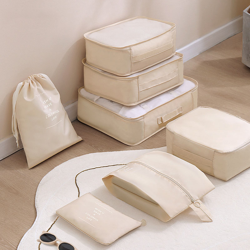 7Pcs Travel Packing Cubes Set  - Travel Accessories Gift Set review and price