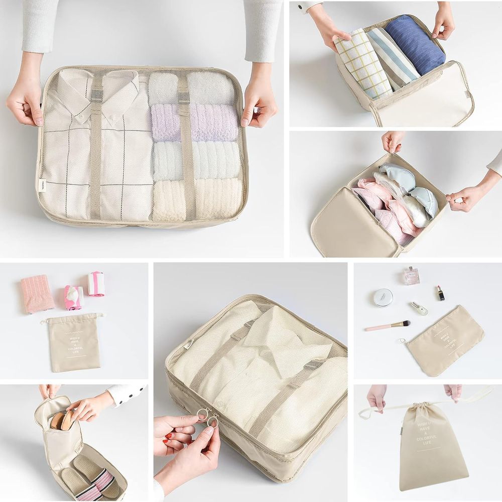Set Packing Cubes or Suitcases - Travel Accessories Packing Cubes review and price