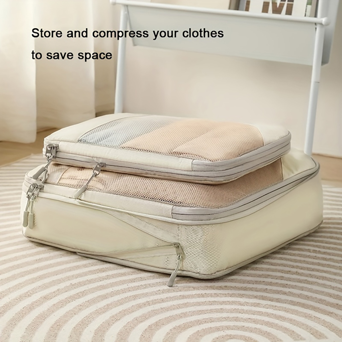 5PCS Compression Packing Cubes - Travel Accessories Packing Cubes review and price
