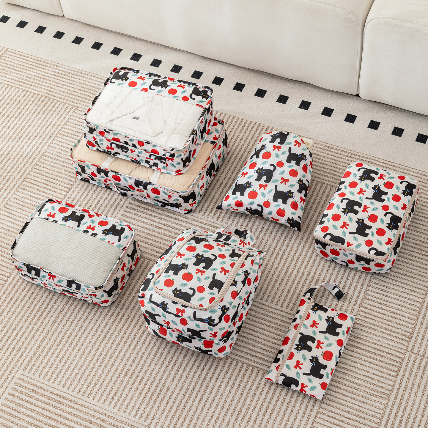 7-Piece Travel Organizer Bags  - Travel Accessories Packing Cubes review and price