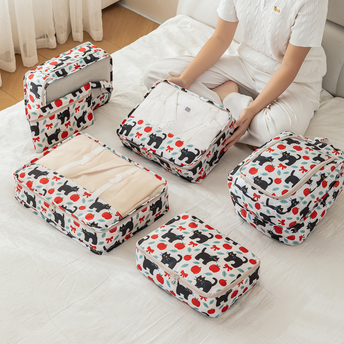 7-Piece Travel Organizer Bags  - Travel Accessories Packing Cubes review and price