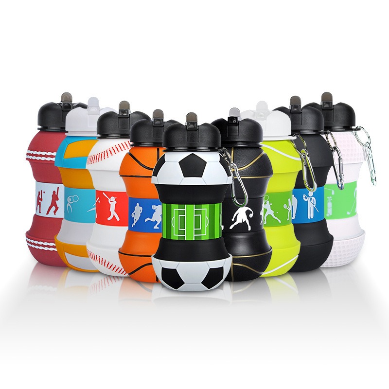 Football Silicone Collapsible  - Water Bottle Collapsible review and price