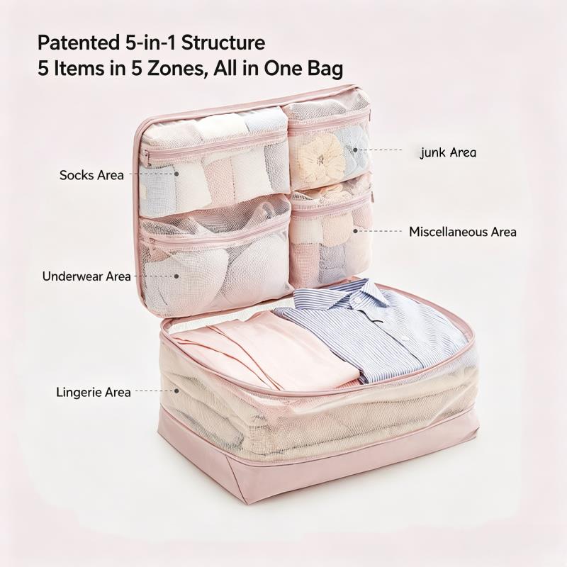 Compression Packing Cubes 5-in - Travel Accessories Packing Cubes review and price