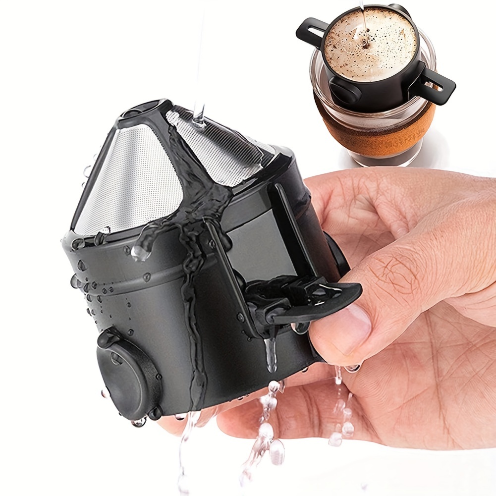 Coffee Filter Cup Portable Reu - Water Bottle Collapsible review and price
