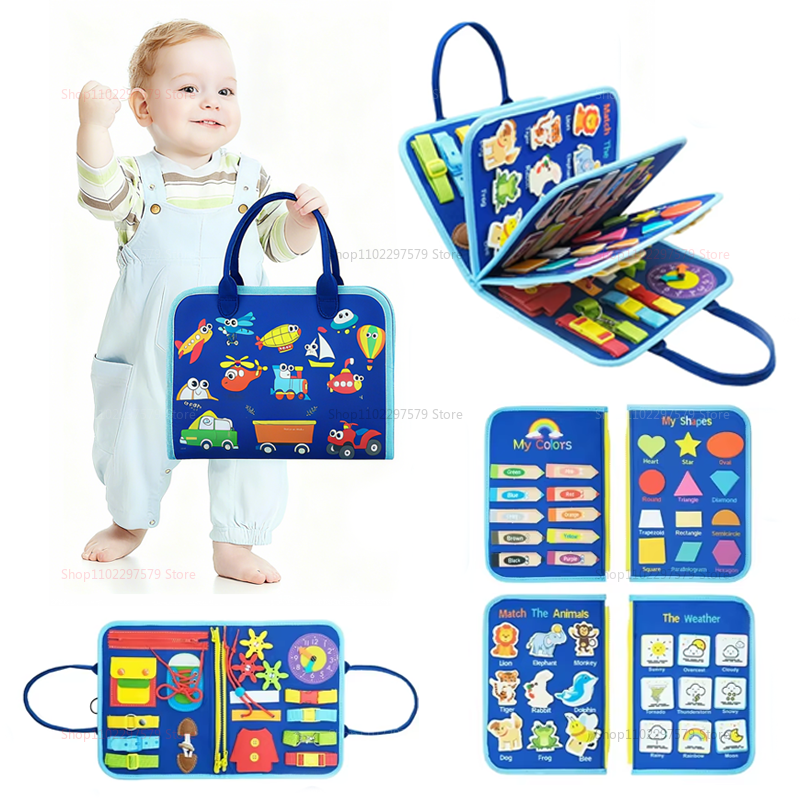 Toddler Busy Board for Montess - Travel Accessories Market review and price